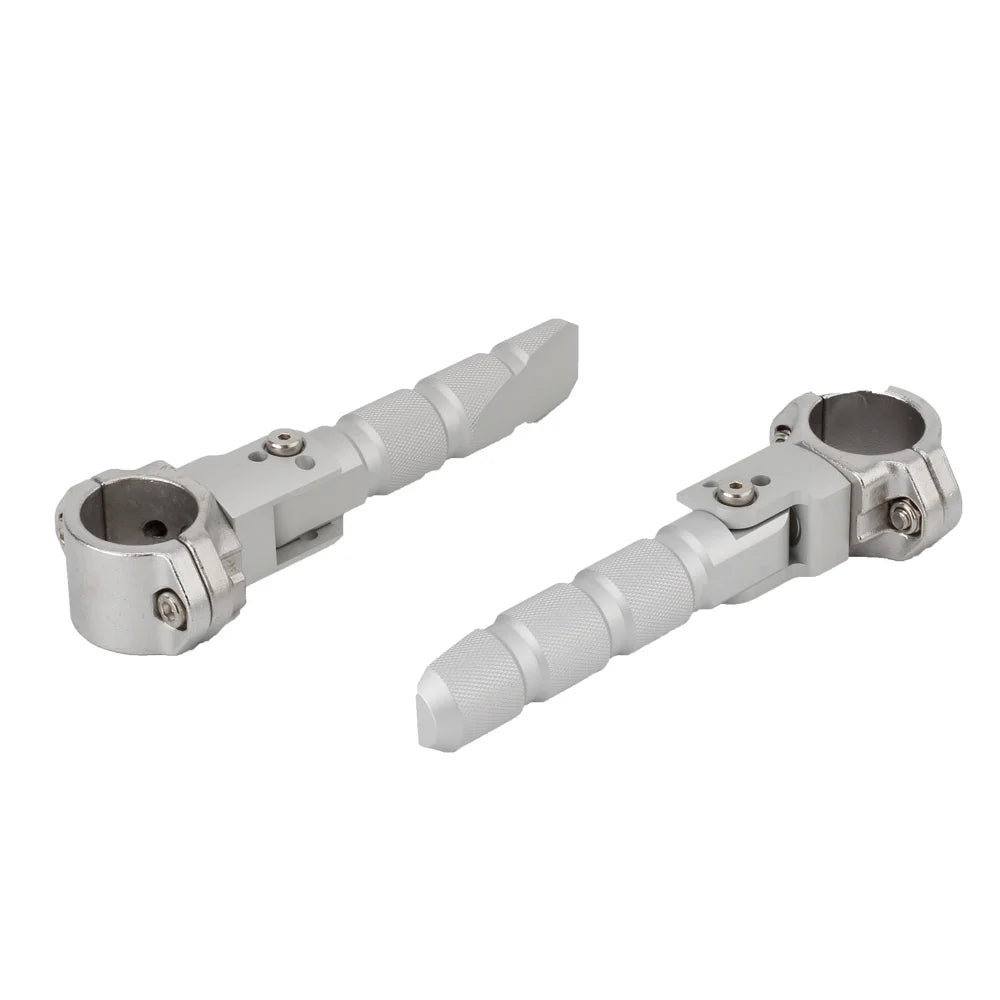 Universal Motorcycle 360 Rotatable Highway Crash Bar Foot Pegs J972404