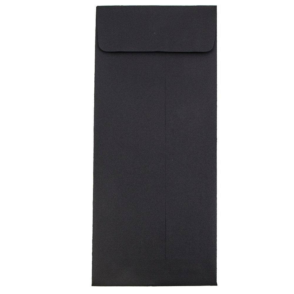 Black Linen Recycled Policy Envelopes, 1000/Carton B868