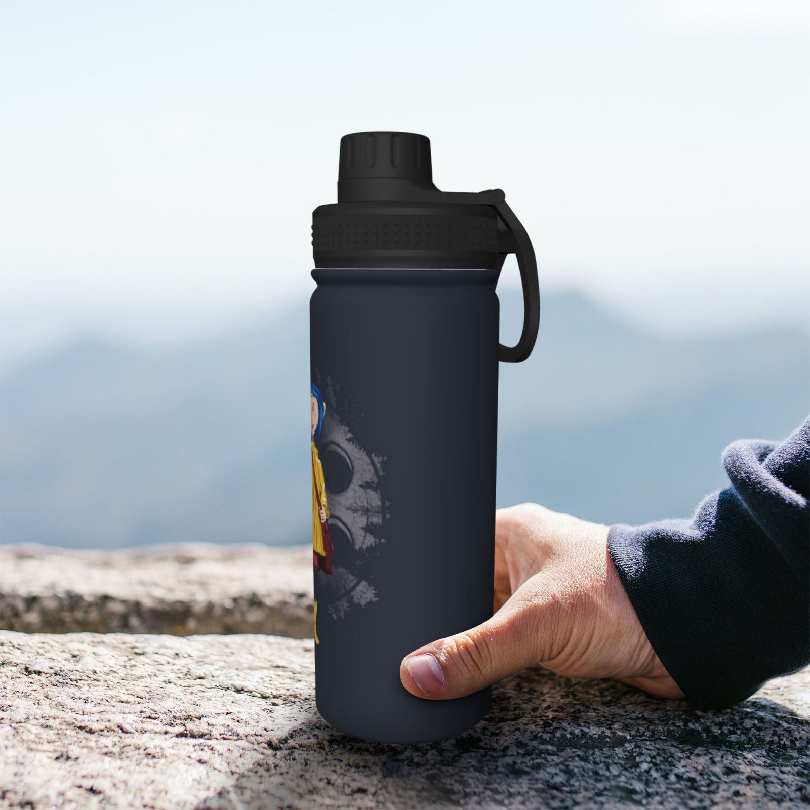 18OZ Insulated Stainless Steel Water Bottle B81913