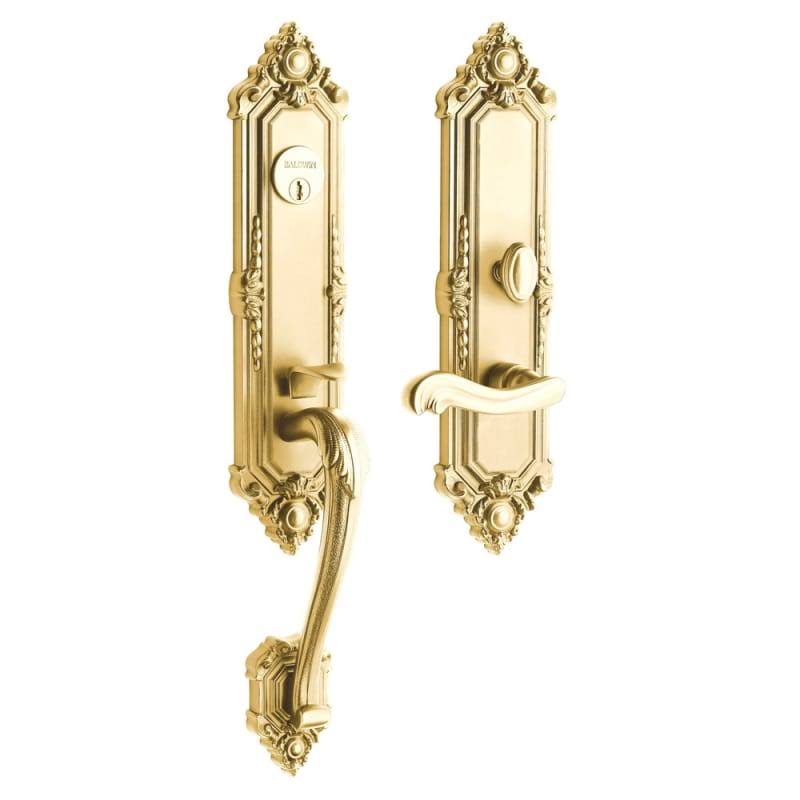 Lifetime PVD Satin Mortise Handleset Trim W460279