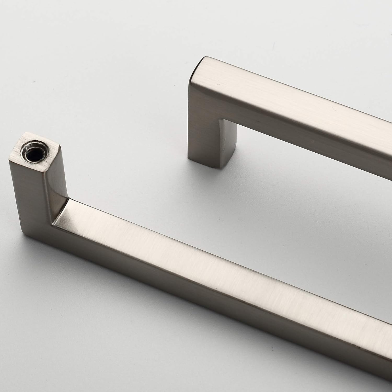 25-Pack Square Bar Pulls Cabinet Handle 5 Brushed Nickel P91170