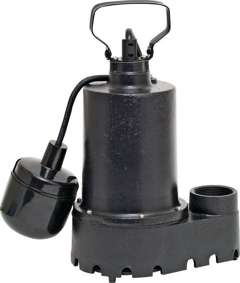 1/3 HP Tethered Iron Sump Pump Y635