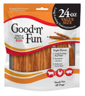 24 oz. Triple Flavor Rawhide Dog Chews G30932