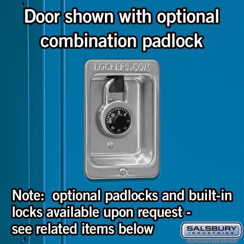 Blue Metal Locker P82123