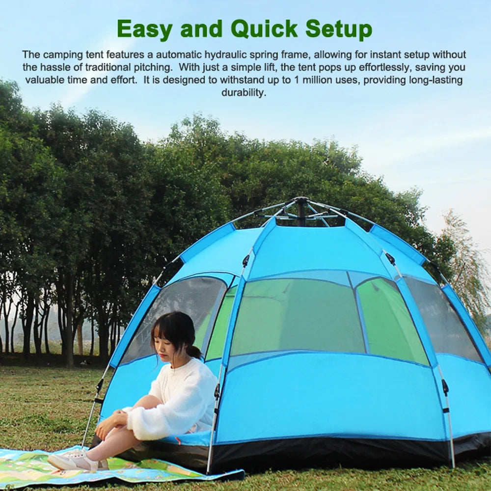 Automatic Quick Open Double Layer Camping Tent A55877