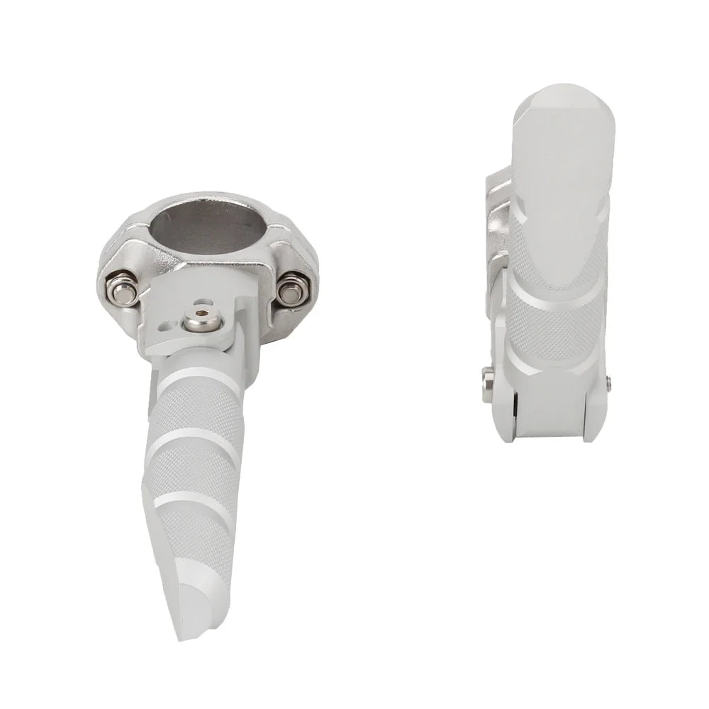Universal Motorcycle 360 Rotatable Highway Crash Bar Foot Pegs J972404