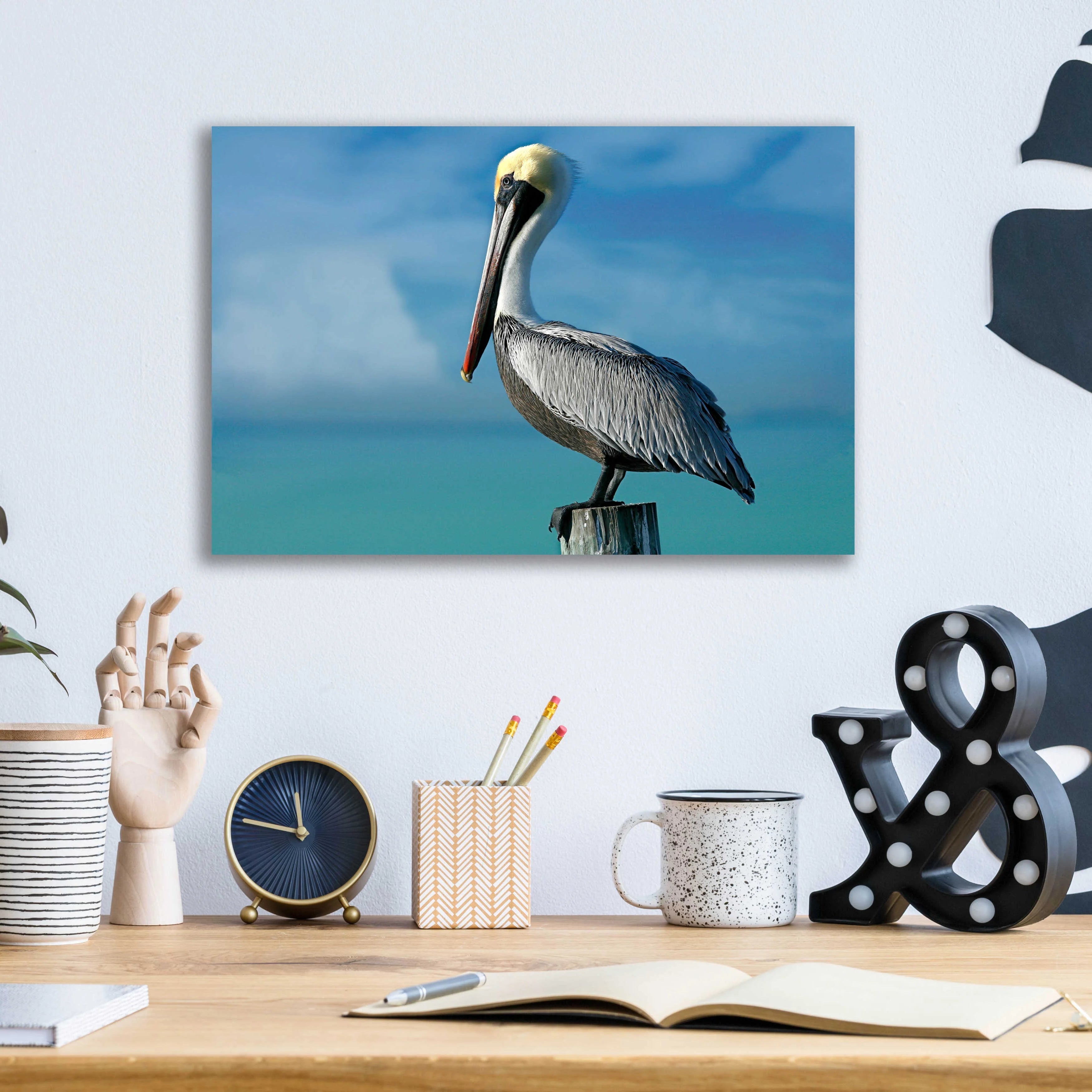 Acrylic Glass Wall Art, 16"x12" B83233