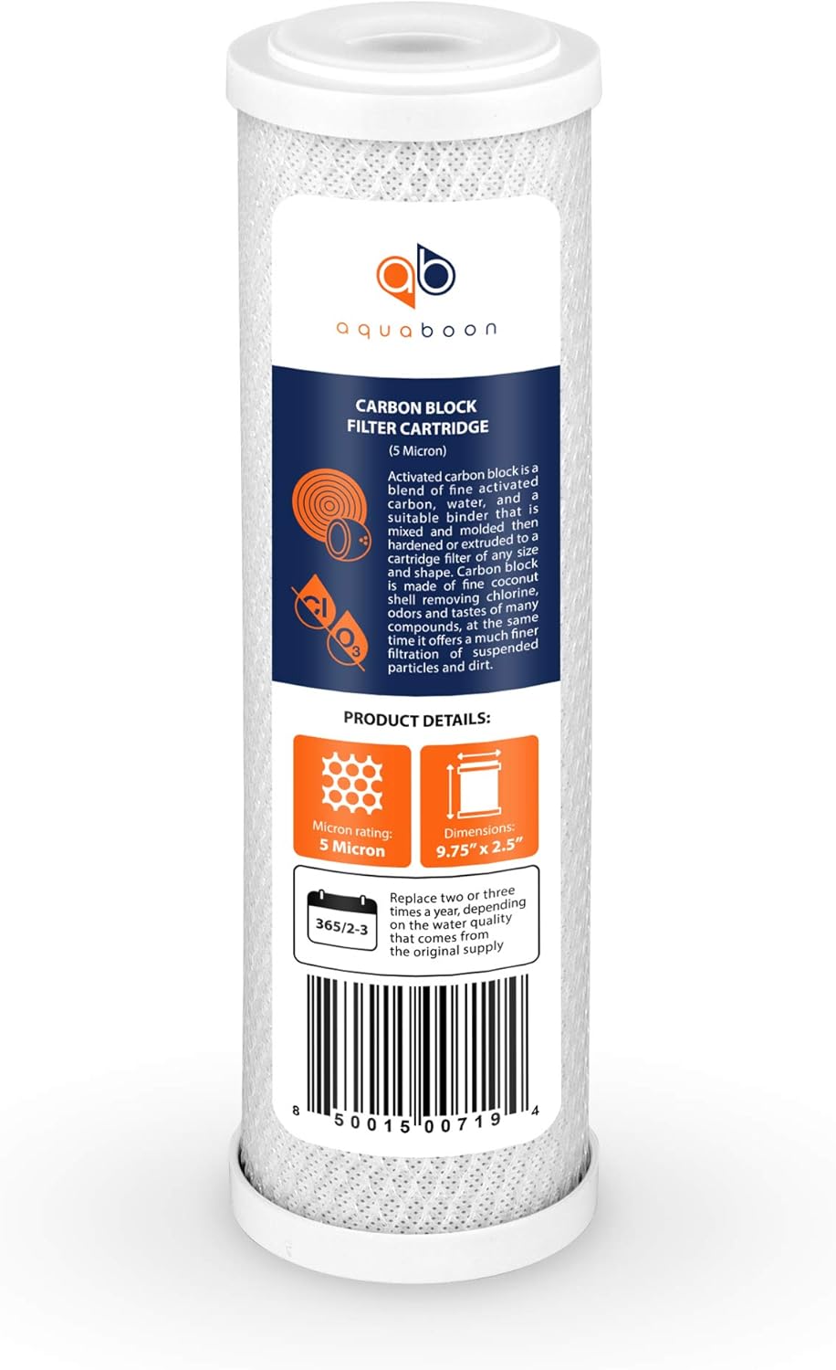 Set of 20 5 Micron 10 inch Water Filter Cartridges I516819