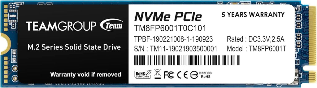 4TB NVMe PCIe Gen3x4 M.2 2280 Internal SSD H2063