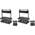 2pcs Sports Bottle Holder Water Bottle Rack Carrier Storage Holder Z66034