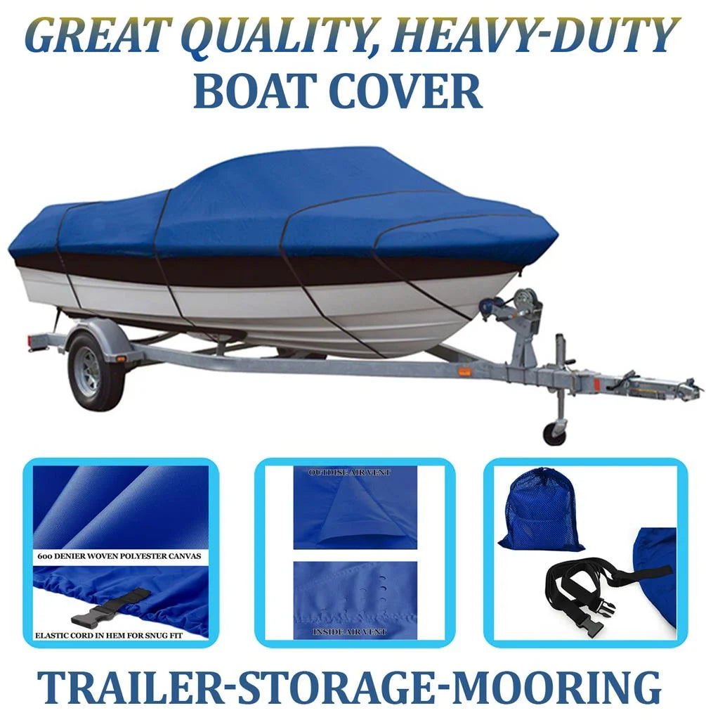Blue Boat Cover for Scout Boats 201 Bay Scout 2009 2010 2011 2012 D68987