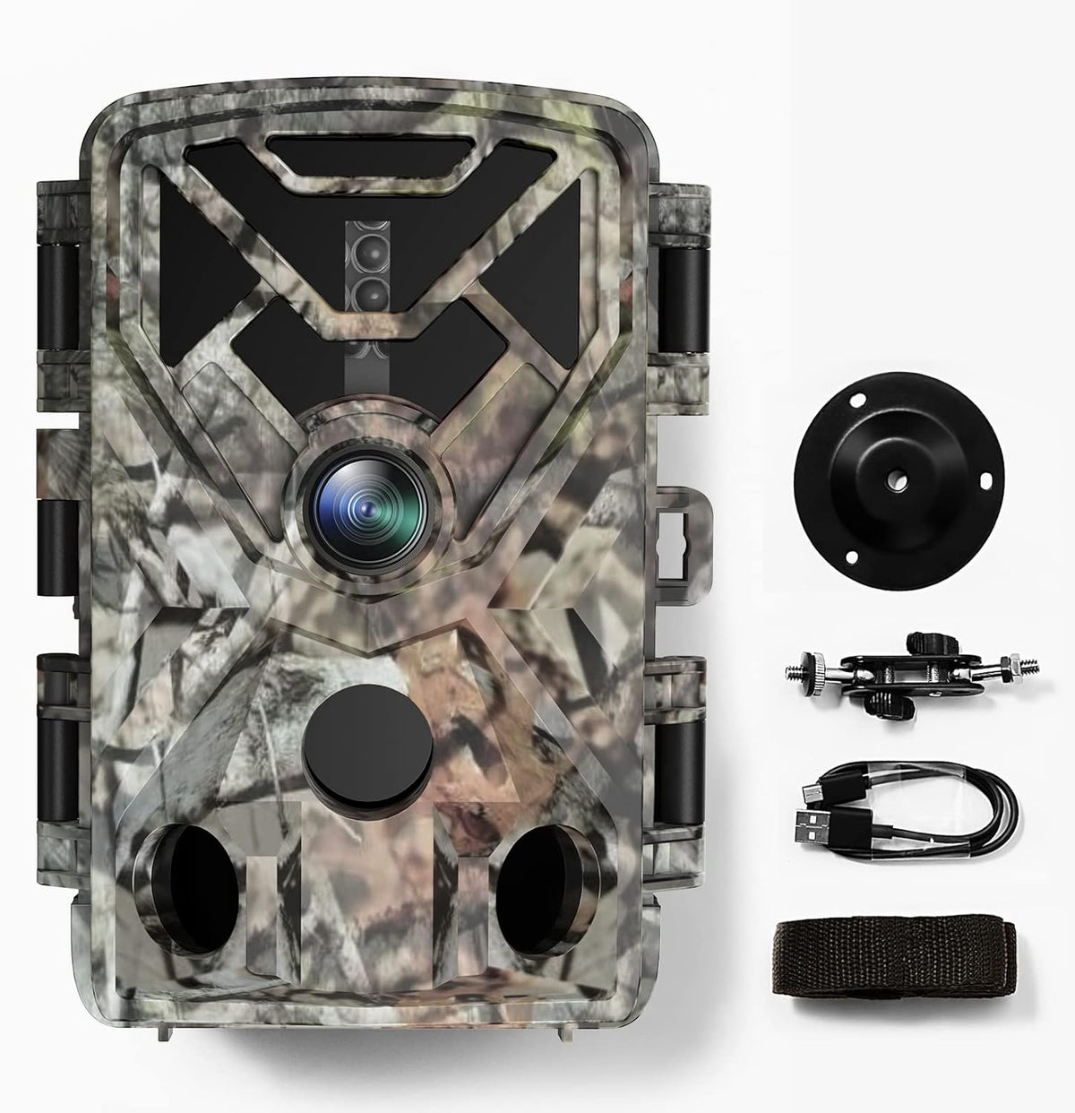 2.7k 32MP IP66 Water Resistance Trail Camera, Pack of 2 P1901