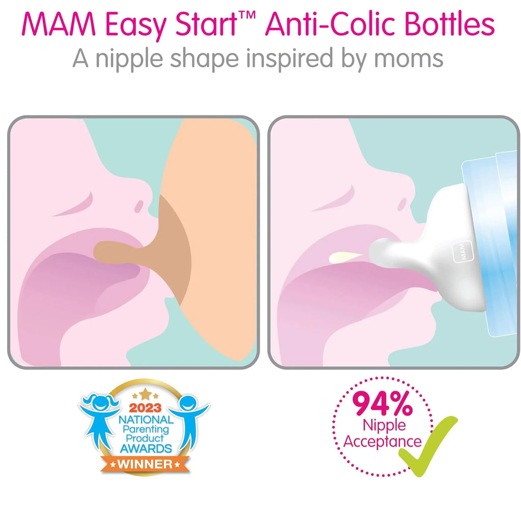 3 Pack Anti Colic Baby Bottle D493