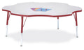 Berries Red Elementary Six Leaf Activity Table T427