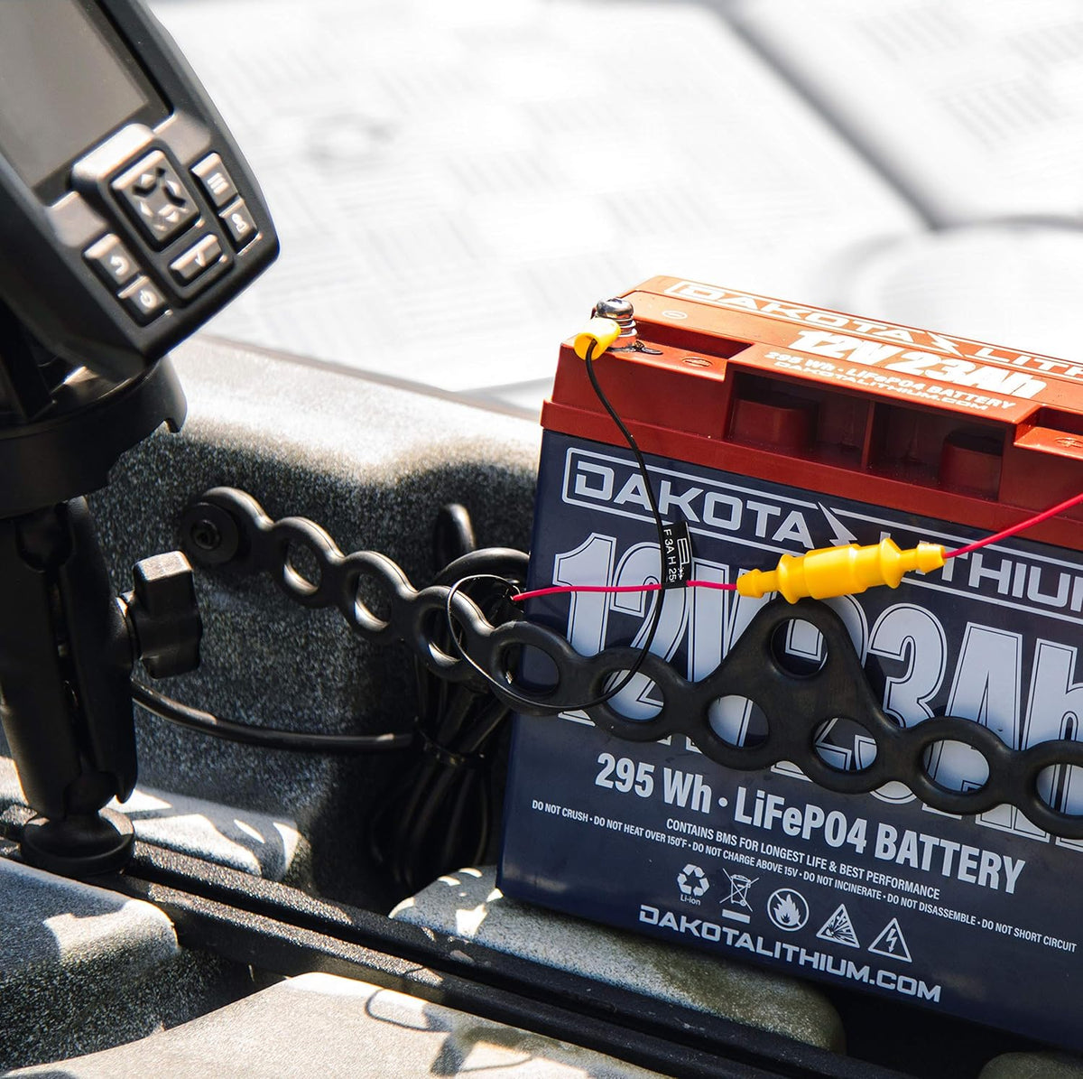 12V 46AH LiFePO4 Deep Cycle Battery 2 Pack W1054