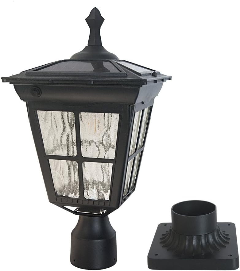 LED Cast Aluminum Solar Post Light Fixture I7315