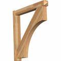 6x22W x 42x22D x 42x22H Western Red Cedar Arts and Crafts Outlooker I6835