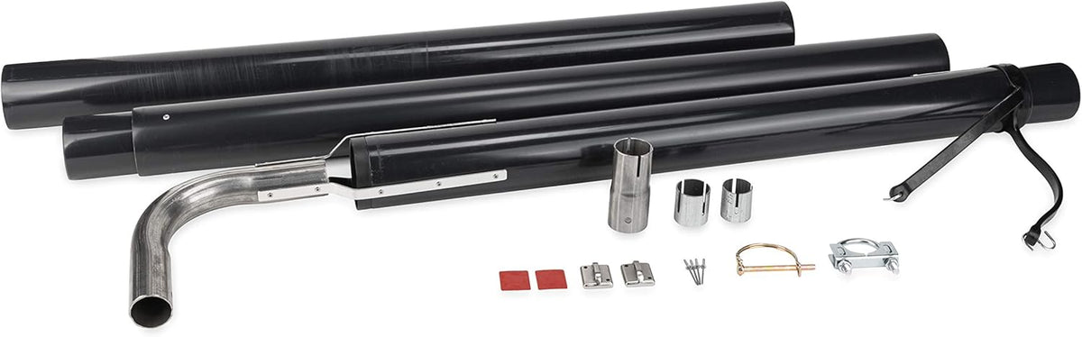 Black RV Generator Exhaust Venting System G19827
