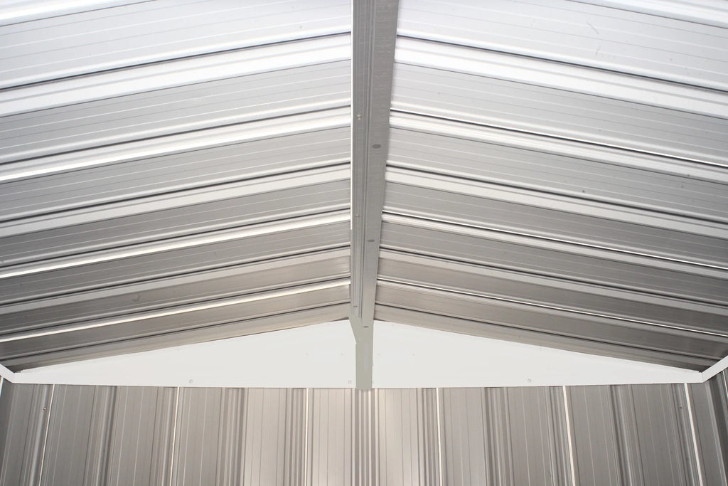 6 x 5 ft Galvanized Steel Storage Shed Q515487