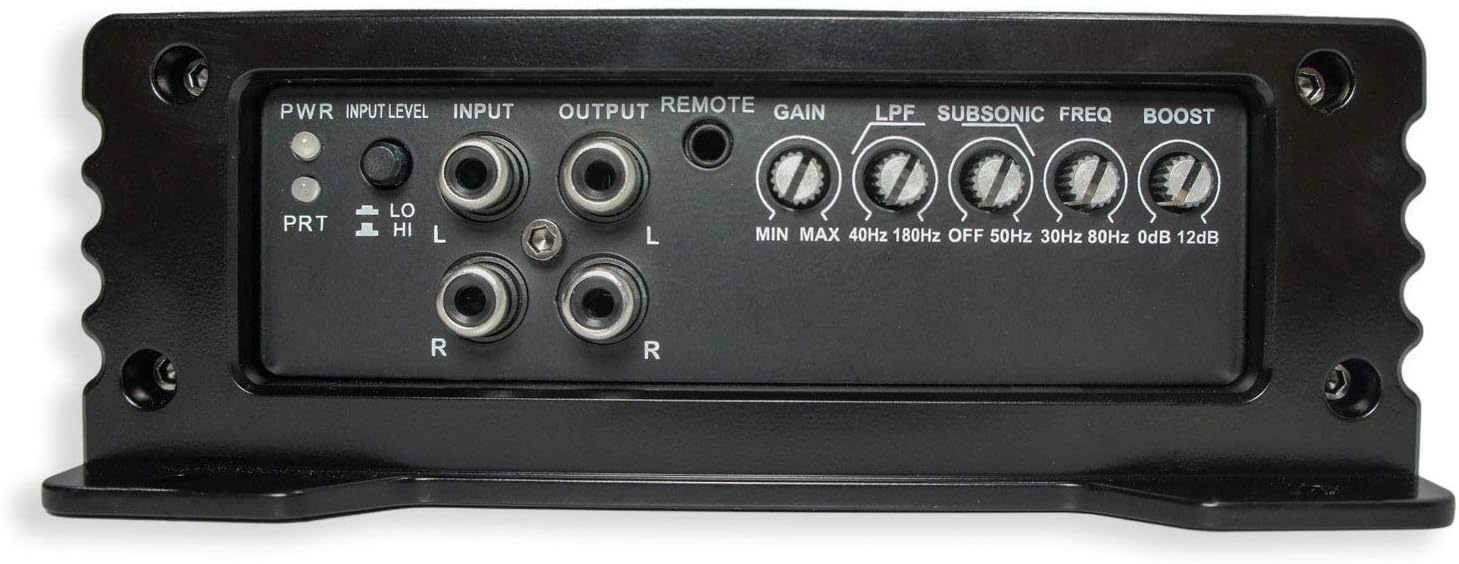 Single 12 Sub Box with Amplifier Bundle C5916