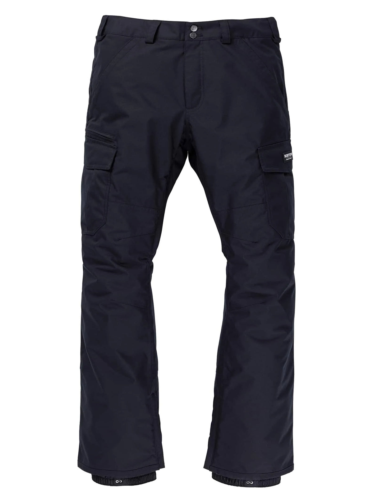 Men's Regular Fit Cargo Pant, Large, Black W508