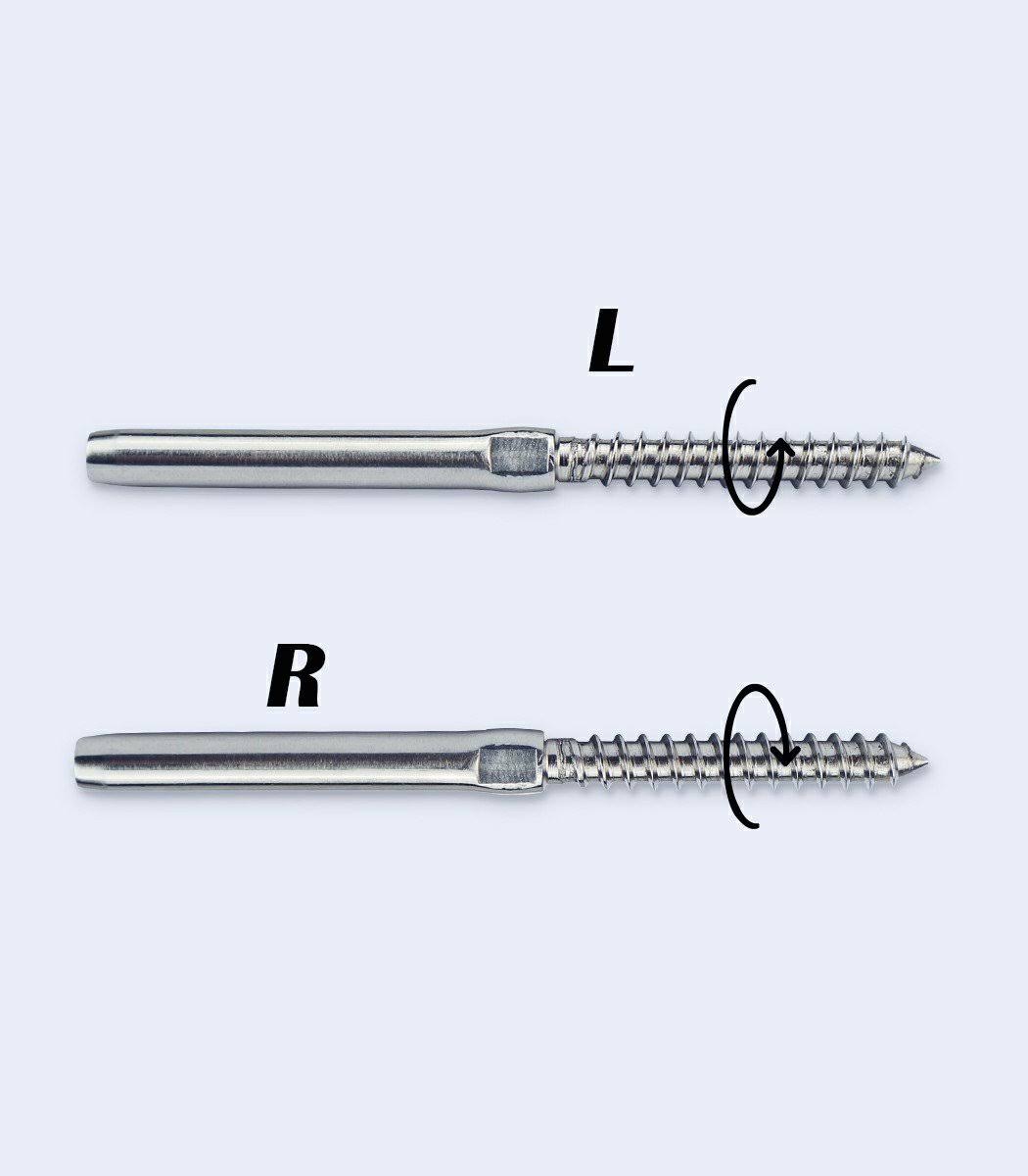 T316 Swage Lag Screws 40 Pack for Cable Railing System P474