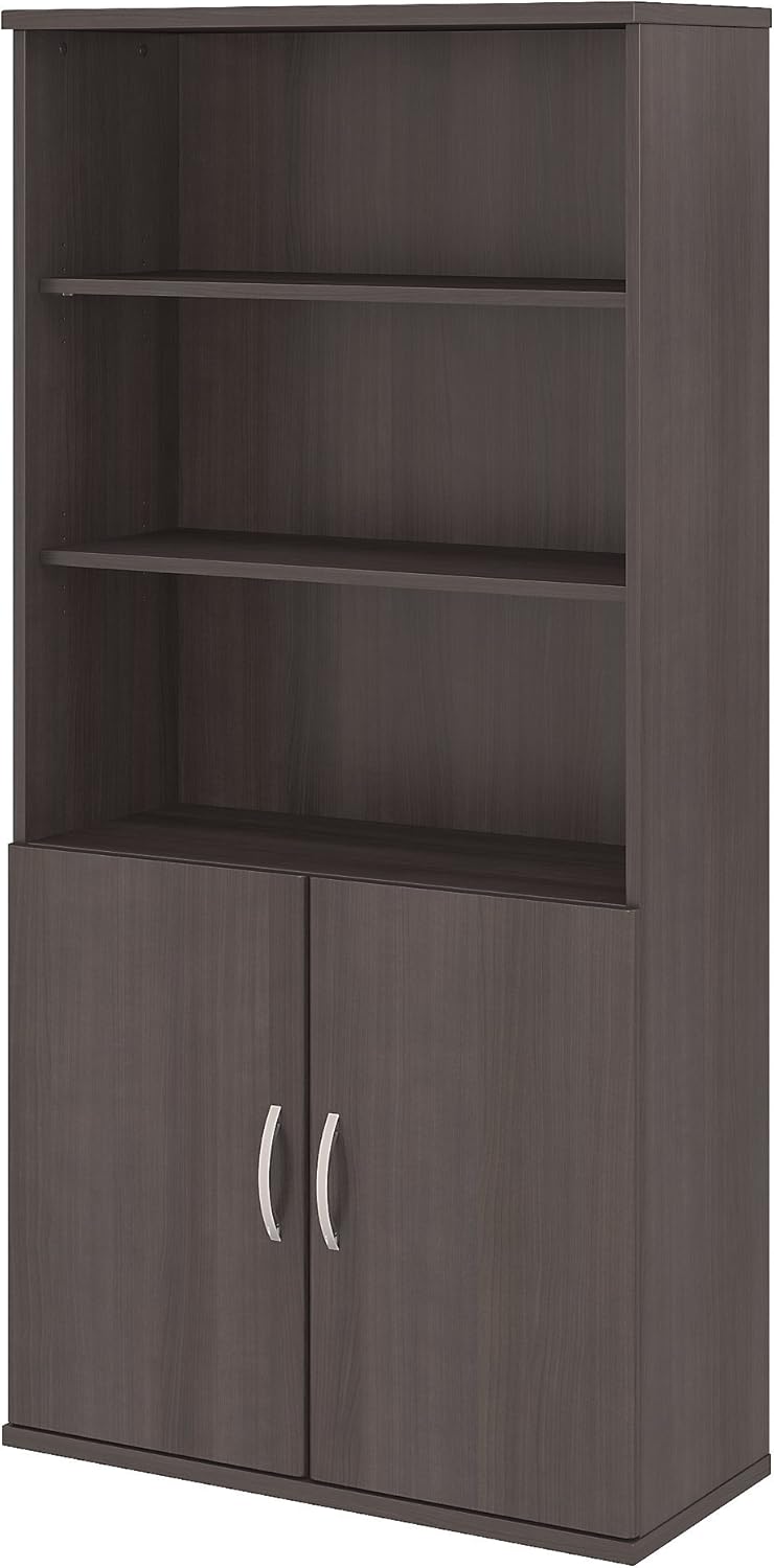 5 Shelf Bookcase with Doors H38483