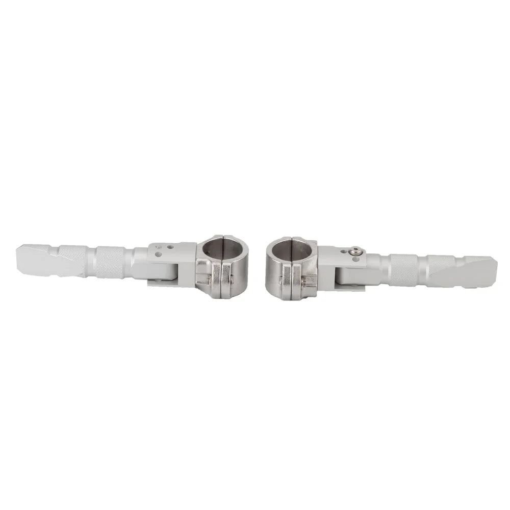 Universal Motorcycle 360 Rotatable Highway Crash Bar Foot Pegs J972404