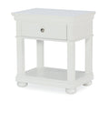 Natural White Nightstand W2642