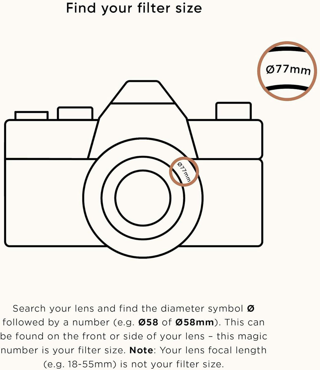 55mm Variable ND Lens Filter Pack of 2 Z8729