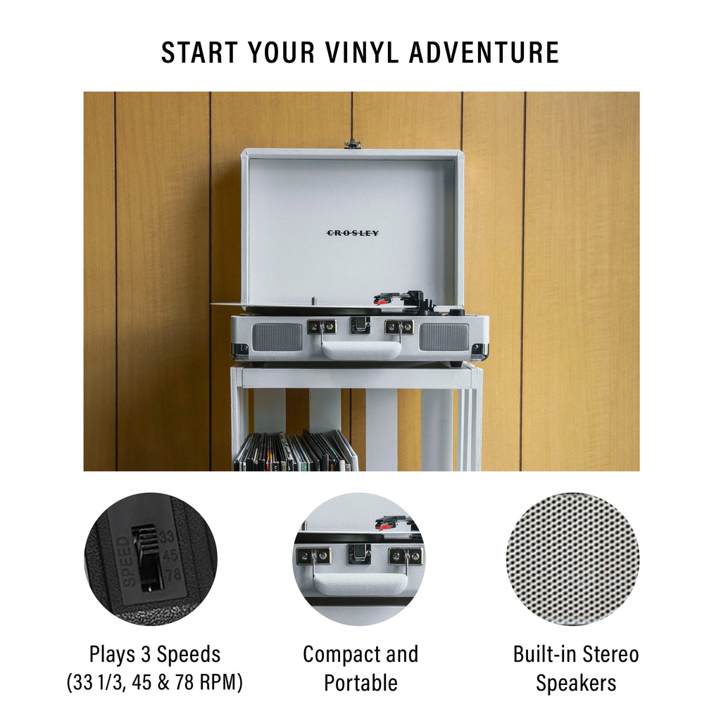 Vinyl Record Player with Bluetooth Speakers B72879
