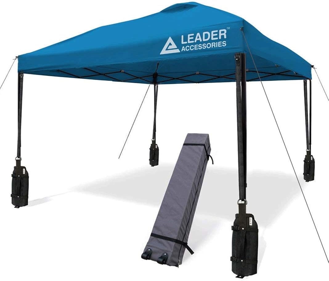 Pop up Canopy Tent 10' x 10' Instant Canopy with Carry Bag N608453