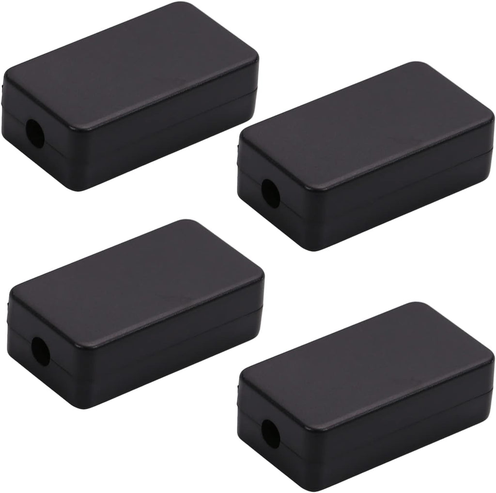 Black ABS Plastic Junction Box with Ear G66594