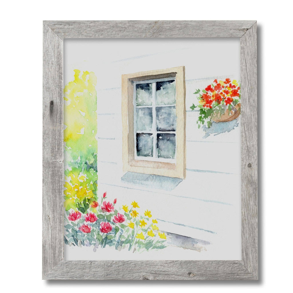 Weathered Grey Reclaimed Wood Frame N983