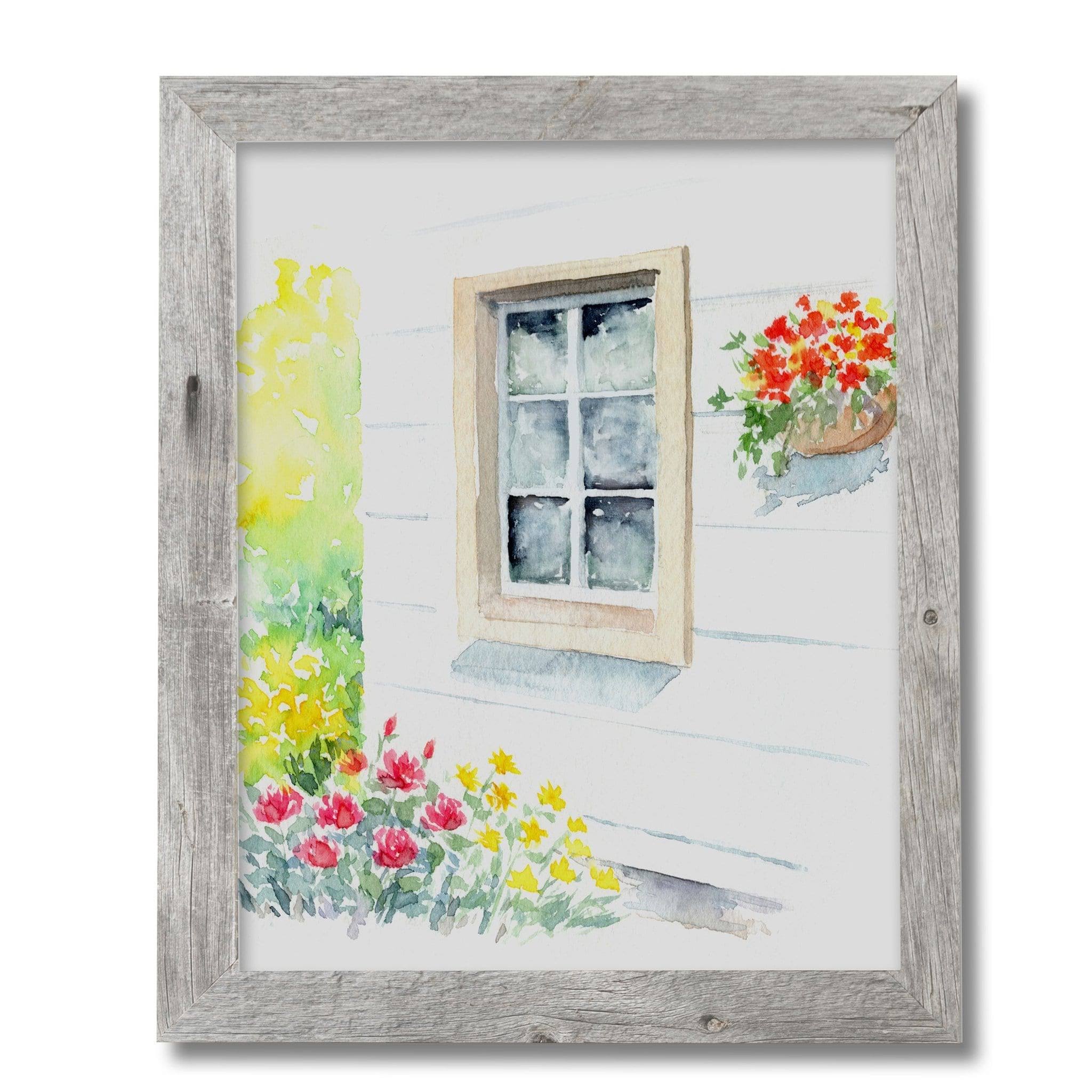 Weathered Grey Reclaimed Wood Frame N983