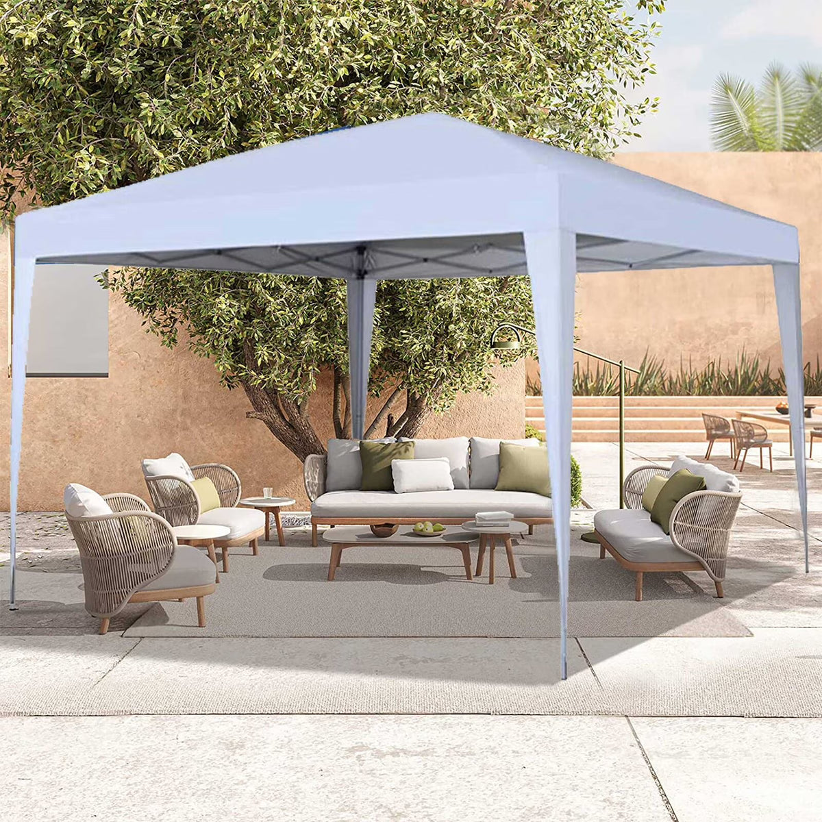 White Instant Outdoor Canopy A49079