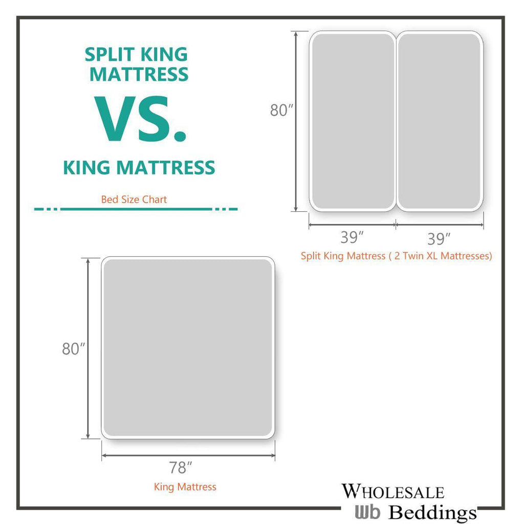 Split King Bamboo Hybrid Charcoal Bed Sheets F807546