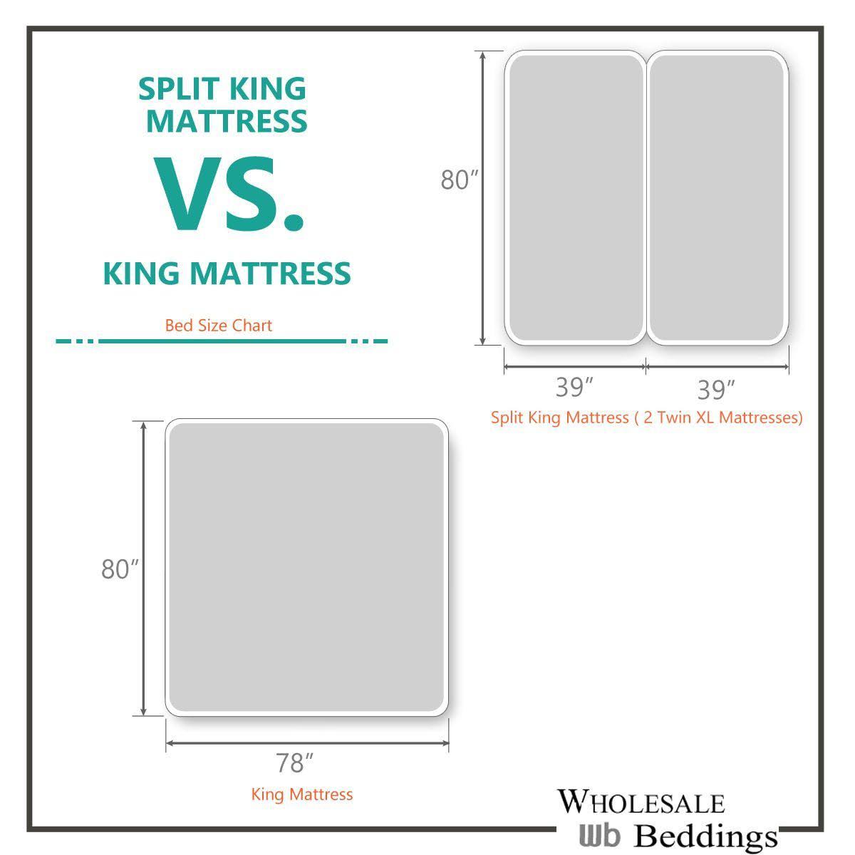 Split King Bamboo Hybrid Charcoal Bed Sheets F807546