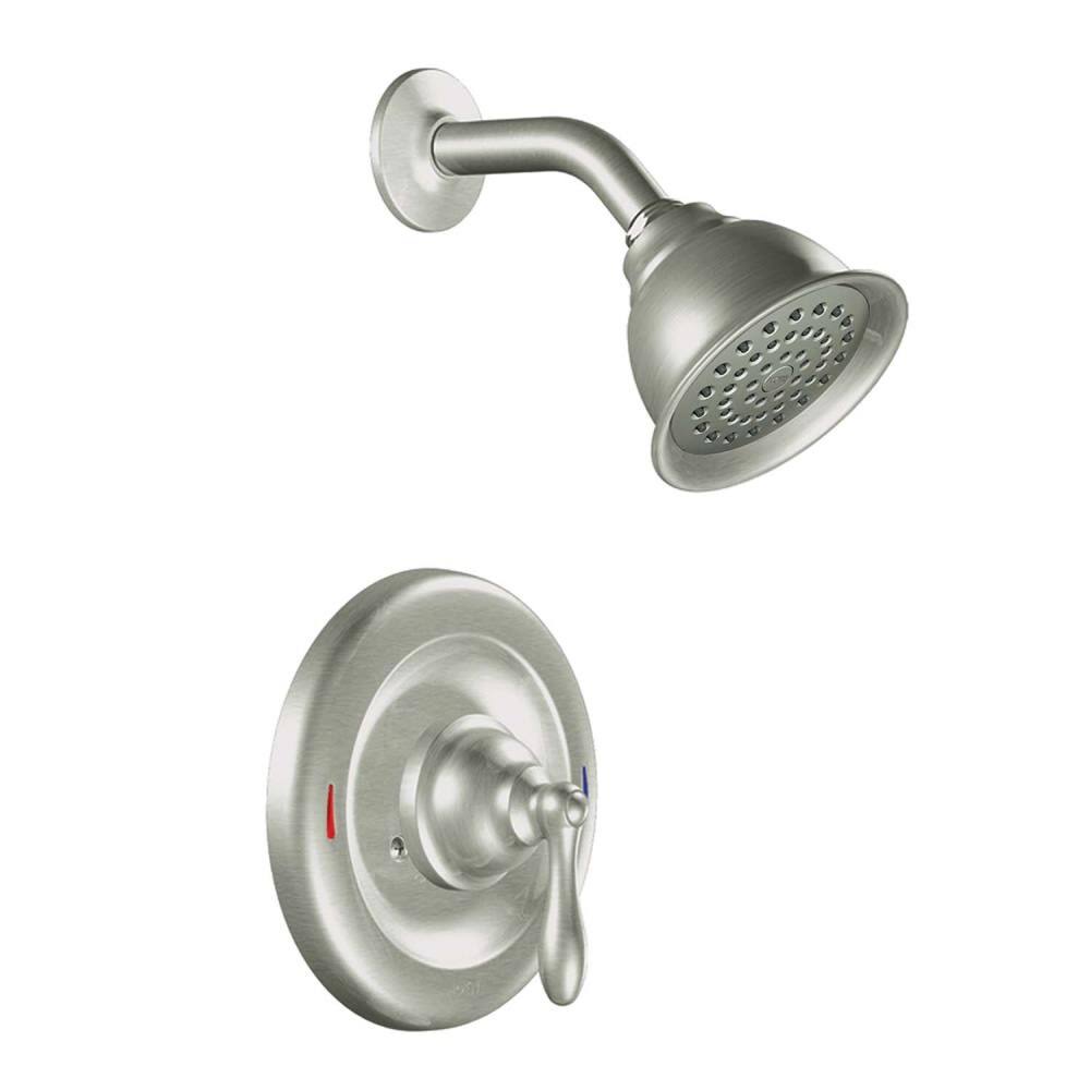 Spot Resist Brushed Nickel Shower Faucet I456326