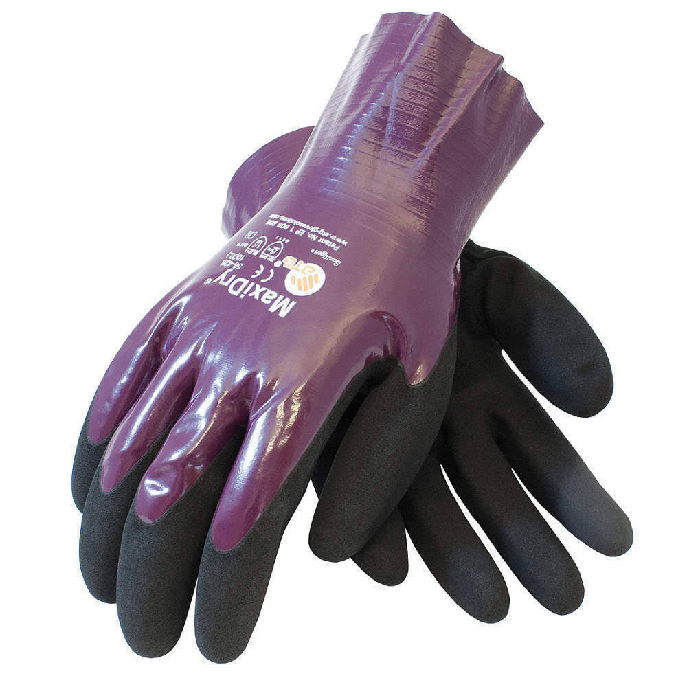MaxiDry Nitrile Coated Gloves P749