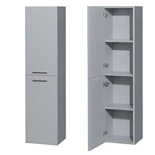 Grey Oak Wall Vanity Cabinet A86650