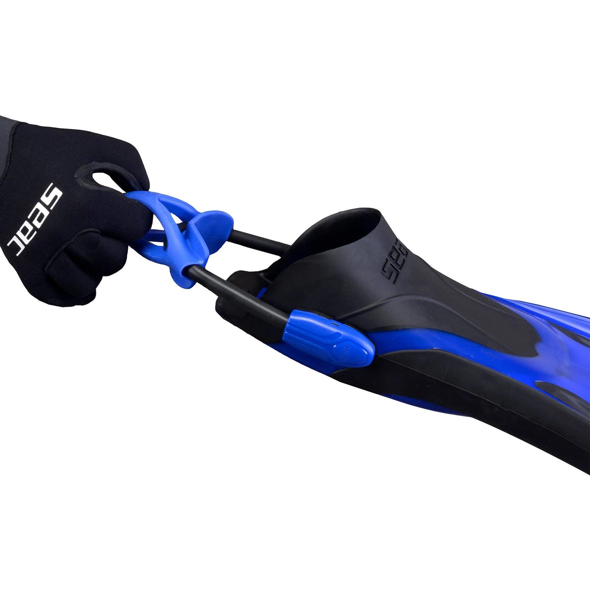 Black Medium/Large Scuba Fins K6543
