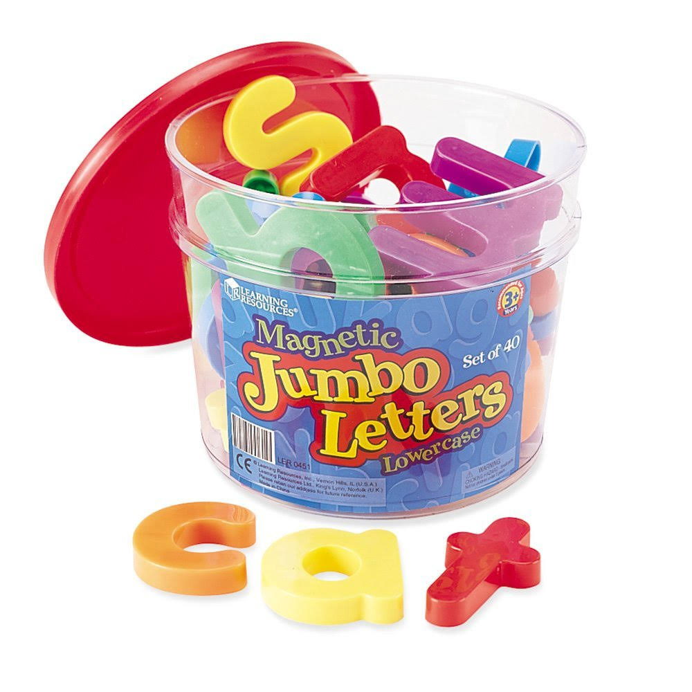 Jumbo Magnetic Lowercase Letters H7063