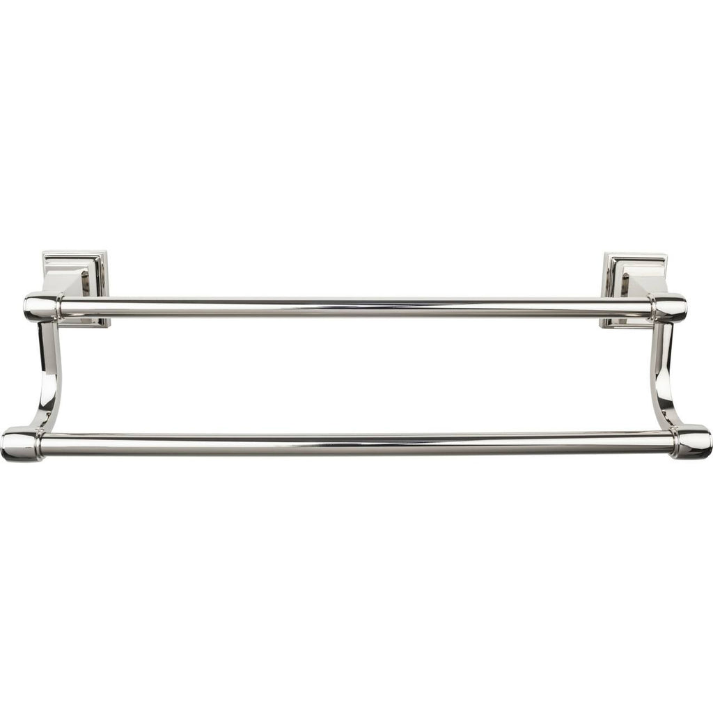 Polished Nickel Double Towel Bar H304