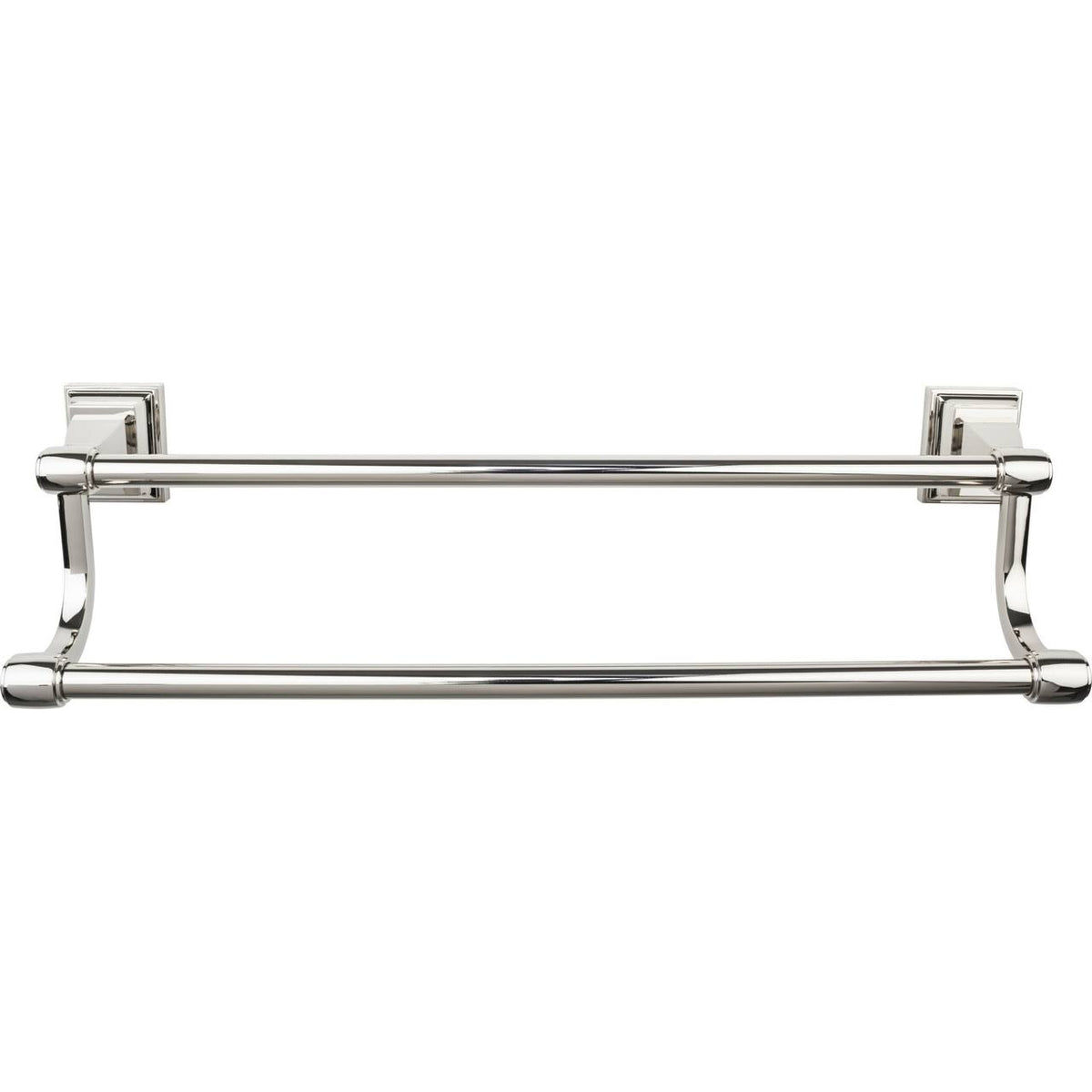 Polished Nickel Double Towel Bar H304