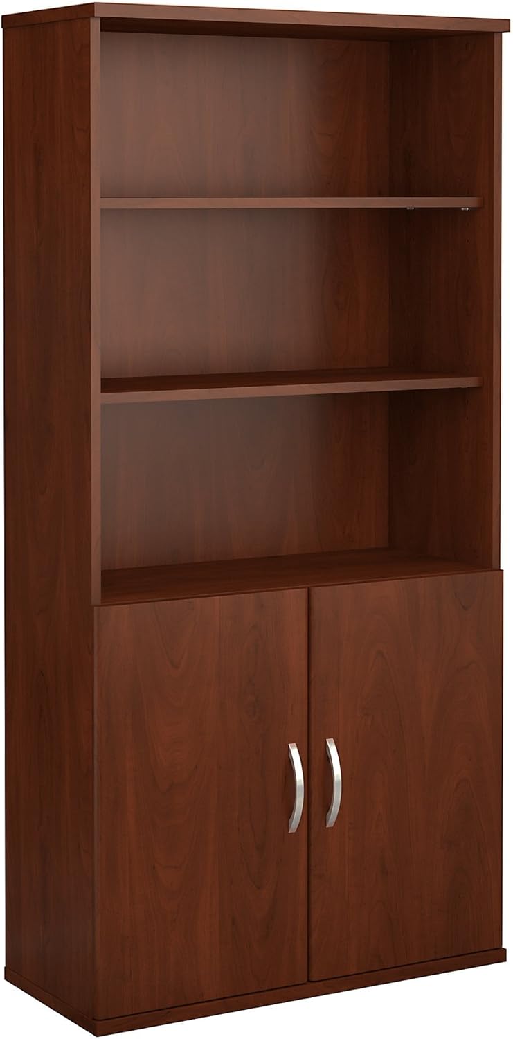 5 Shelf Bookcase with Doors H38483