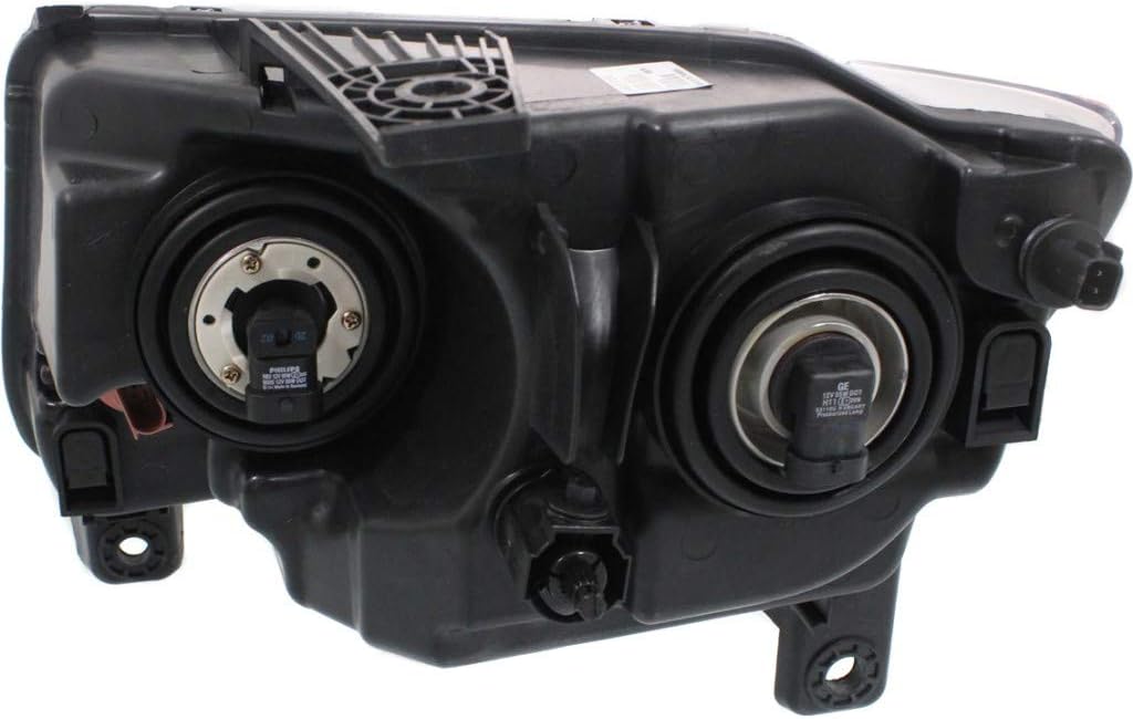 Passenger Side Composite Halogen Headlight Assembly S2217