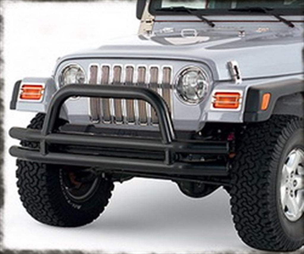 Textured Black Front Bumper D197404