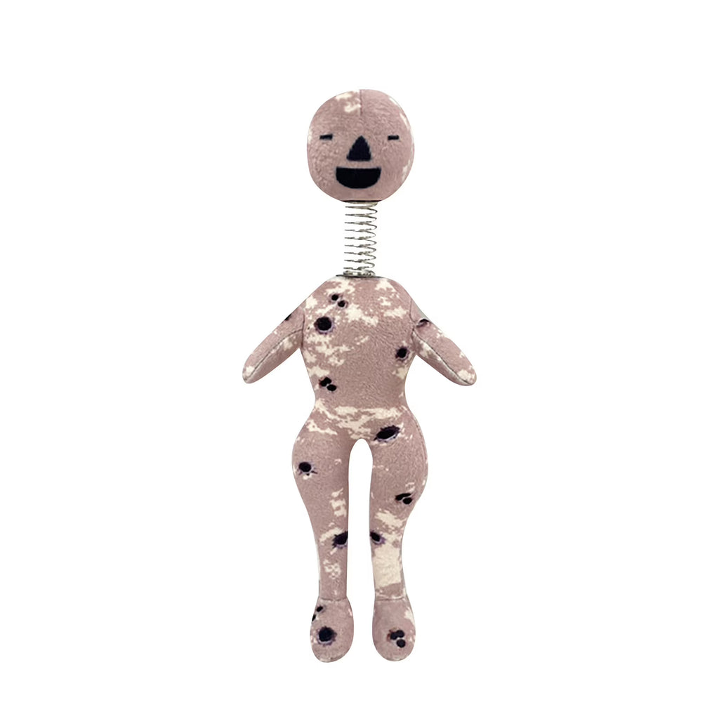 9.8" Coil-Head Plush Doll O9575