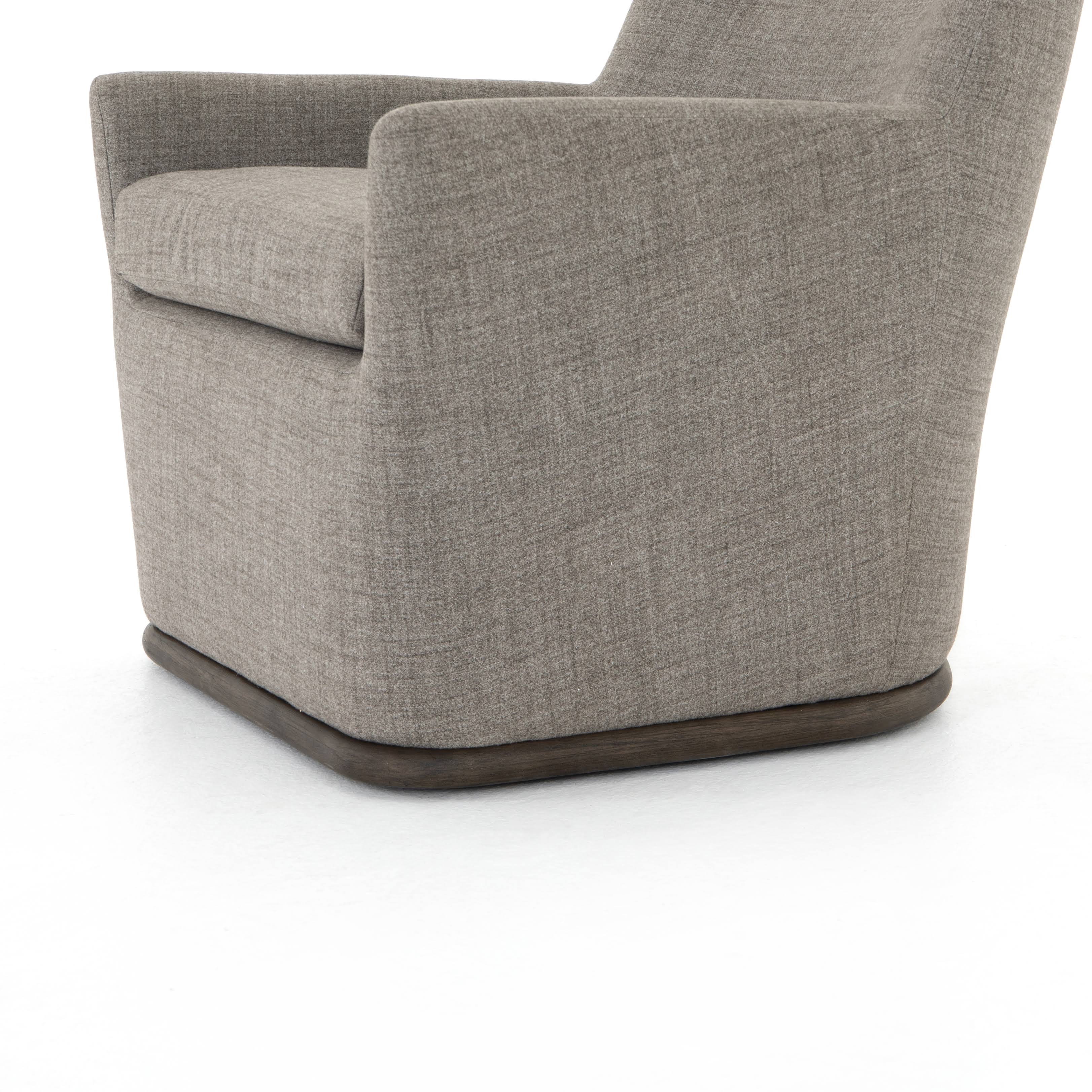 Highland Charcoal Swivel Chair M2473